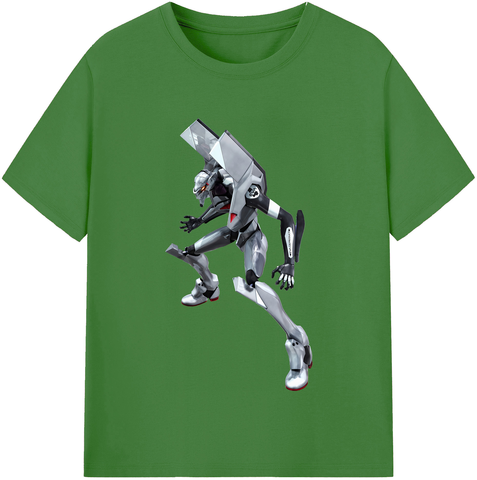 （画像用） EVA 新世紀エヴァンゲリオン レディースカジュアルプリントTシャツ（綿100％）